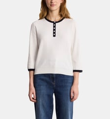 Tee-shirt pointelle en coton - LAVINA Pablo