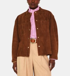 Veste Suédine En 100% Cuir Venus Maison 123