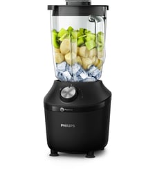 Blender HR2291/01 Blender mixeur noir Série 3000 2L, 600W Philips