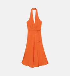Robe longueur midi évasée uni RENNYA La Petite Etoile
