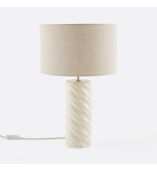 Lampe à poser céramique et lin La Redoute Interieurs