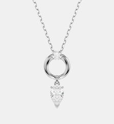Pendentif Mesmera, Métal rhodié Swarovski