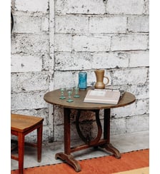 Table de vigneron en bois Romy N°332- Produit chiné Debongout