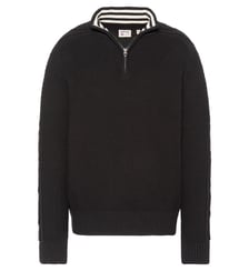 Pull camionneur en maille texturée Schott