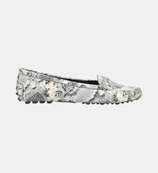 Mocassin round driver dune - cuir lisse Fairmount