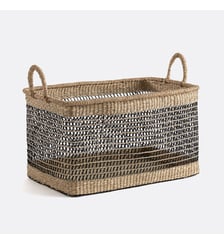 Panier rectangulaire en herbier La Redoute Interieurs