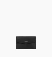 Pochette enveloppe moyen modèle Charlotte en cuir lisse Le Tanneur