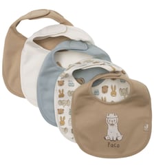 Lot de 5 bavoirs imperméables Jollein