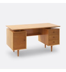 Bureau vintage double caisson La Redoute Interieurs