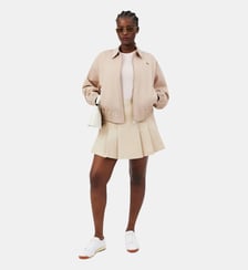 Veste gabardine stretch double col Lacoste