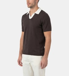 Polo En Coton Lin Ron Dorff