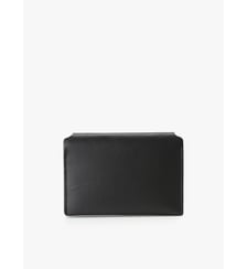Porte-cartes en cuir bicolore Agnès b.