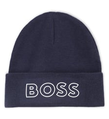Chapeau tricoté avec logo BOSS Kidswear