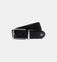 Ceinture réversible en cuir Lacoste