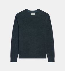 Pull col rond mouliné Bompard