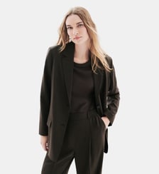 Veste voltige - Motif uni - Coupe droite Caroll