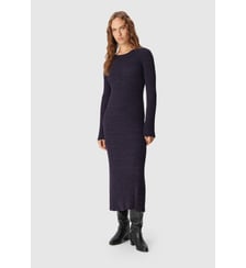 Robe longue tricot mouliné Ikks