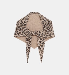 Écharpe malo 100% cachemire - Motif animalier Caroll