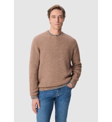 Pull col bateau tricot mousseux Ikks