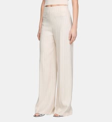 Pantalon à rayures Sandro