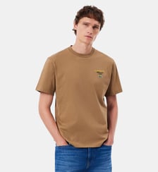 T-shirt jersey imprimé tennis broderie Lacoste