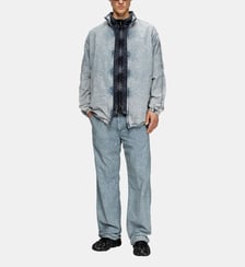 Veste en taslan de nylon recyclé Diesel