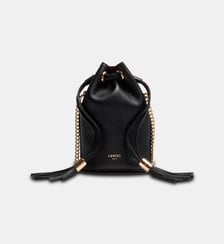 Mini sac seau en cuir signature Lancel
