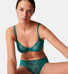 Soutien-gorge corbeille avec armatures broderie française Simone Pérèle
