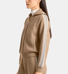 Gilet benada col tailleur coupe ample Fusalp