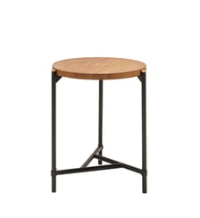 table d'appoint  Plateau rond et piètement métal graphique Madura