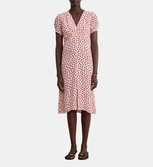 Robe cintrée à fleurs - AUDREY Pablo