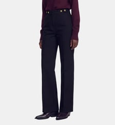 Jean large taille haute Sandro