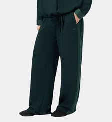 Pantalon bandes satinées oversize Lacoste