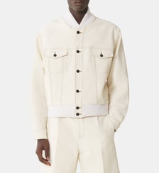 Veste Teddy En Denim Lanvin