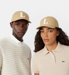 Casquette de baseball broderie 3D Lacoste