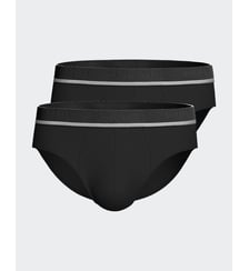 Lot de 2 slips en coton élasthanne Impetus