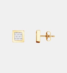Boucles d'oreilles clous Cédric en Acier 316L Phebus