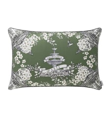 Housse de coussin imprimée en lin, FAUBOURG Alexandre Turpault