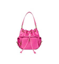 Petit seau à bandoulière en satin Pinko