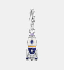 Pendentif Charm fusée orné d’émail à froid multicolore Thomas Sabo