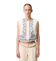 Veste courte sans manches Claudie Pierlot