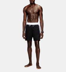 Short de bain avec ceinture contrastante Diesel