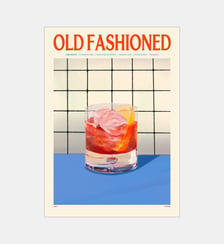 Poster   Old Fashioned - PSTR studio x Elin PK Poster & Frame