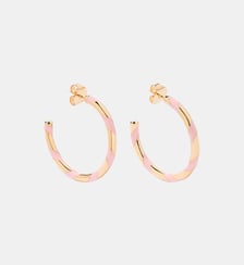 Créoles Positano baby pink Aurélie Bidermann