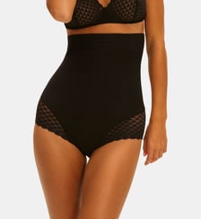 Gaine sculptante microfibre et dentelle Simone Pérèle
