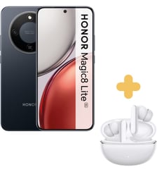 Smartphone Pack Magic8 Lite 5G 256Go Noir + Honor Choice Earbuds X8I HONOR