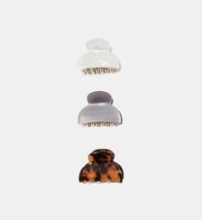 Set de 3 petites pinces à cheveux en résine Balaboosté