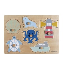 Plug-in puzzle Océan en bois Kindsgut