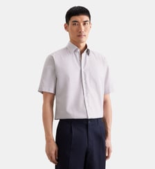 Chemise d'affaires 1/2 Regular Col Boutonné Caché Seidensticker