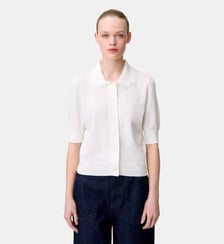Cardigan maille dentelle Claudie Pierlot